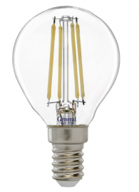 Лампа светодиодная GENERAL GLDEN-G45S-8-230-E14-2700