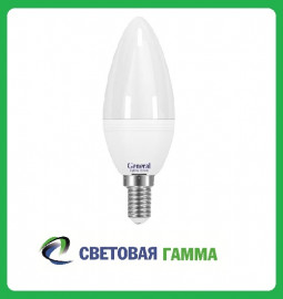 Лампа светодиодная GLDEN-CF 10Вт E14 6500
